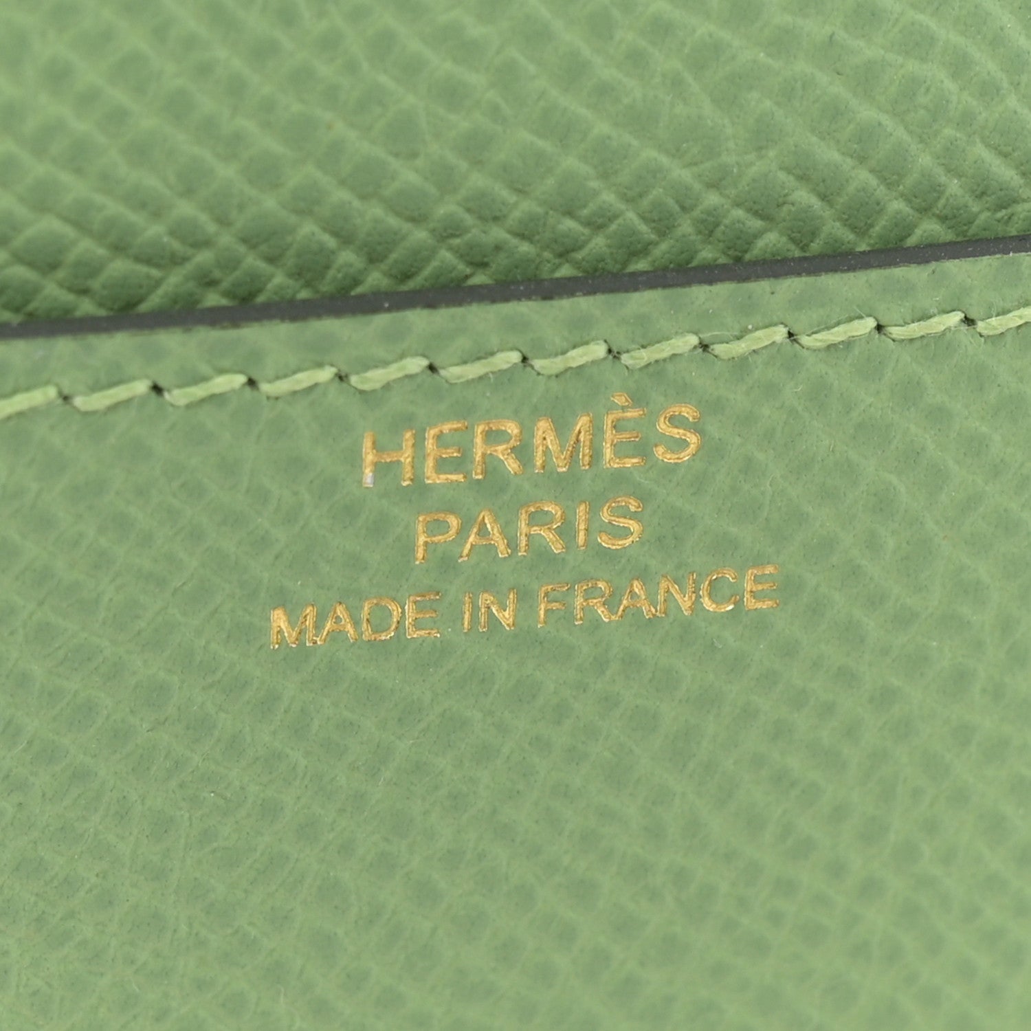 Hermes Epsom Constance Long To Go Wallet Vert Criquet 6 of 9