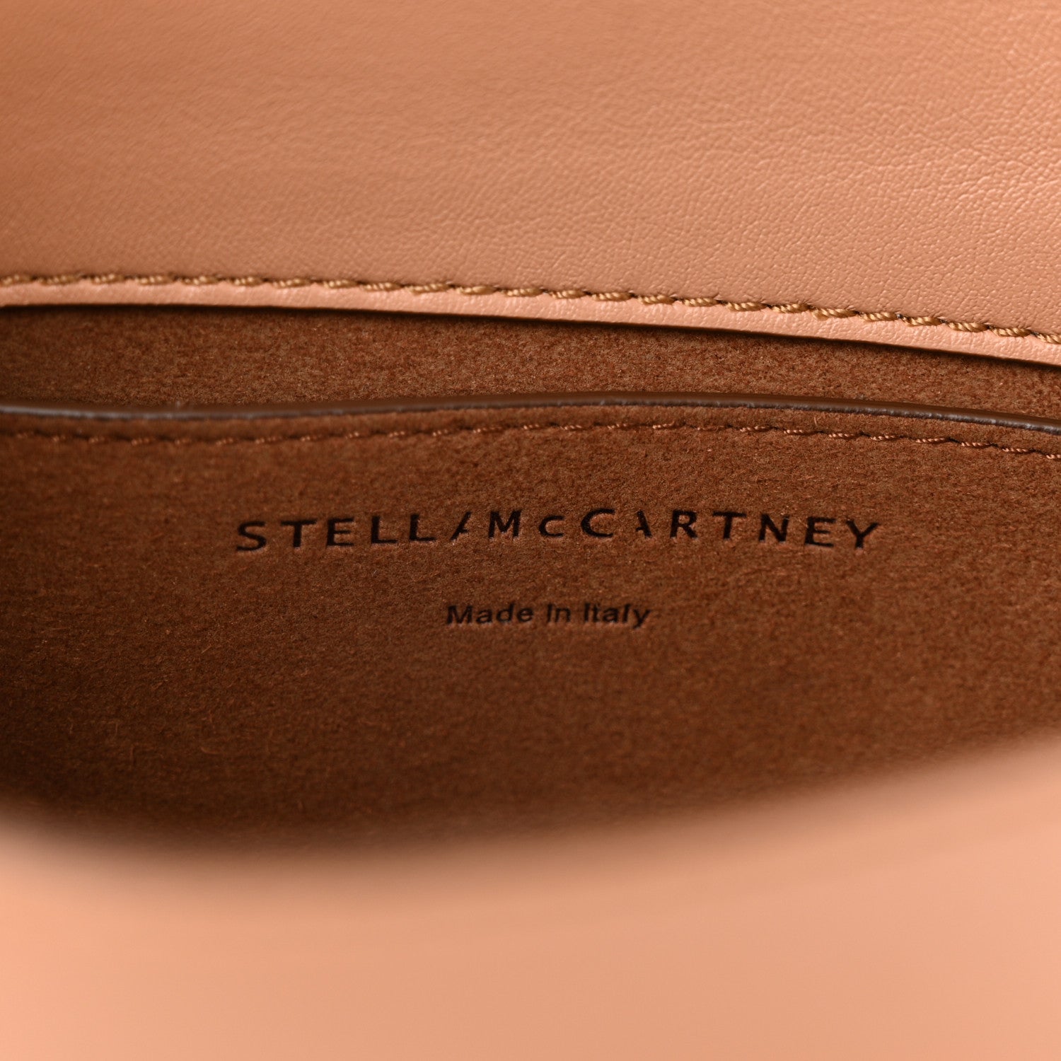 Stella McCartney Eco Soft Alter Nappa Perforated Logo Mini Marlee Nude 6 of 10