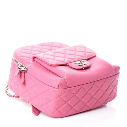 Chanel Caviar Quilted Large CC Day Backpack Pink 4 of 10