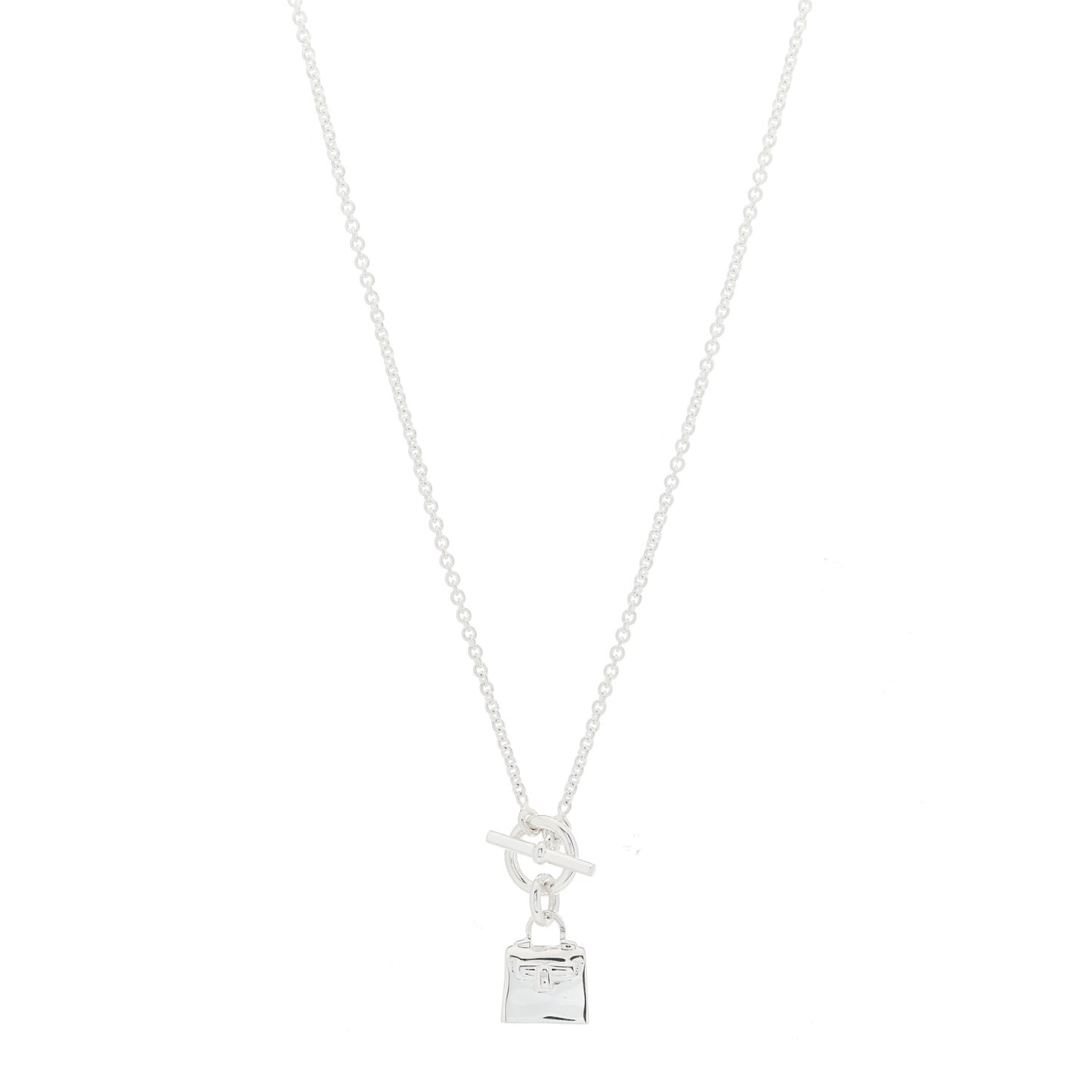 Sterling Silver Kelly Charm Pendant Necklace