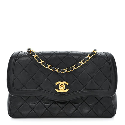Chanel Lambskin Quilted Small Single Flap Black 3 of 15
