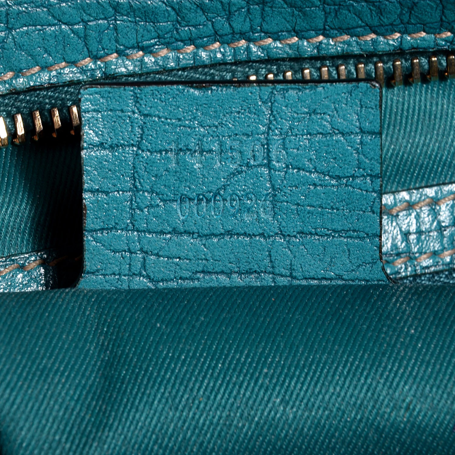 Gucci Monogram Hasler Messenger Bag Turquoise 7 of 7