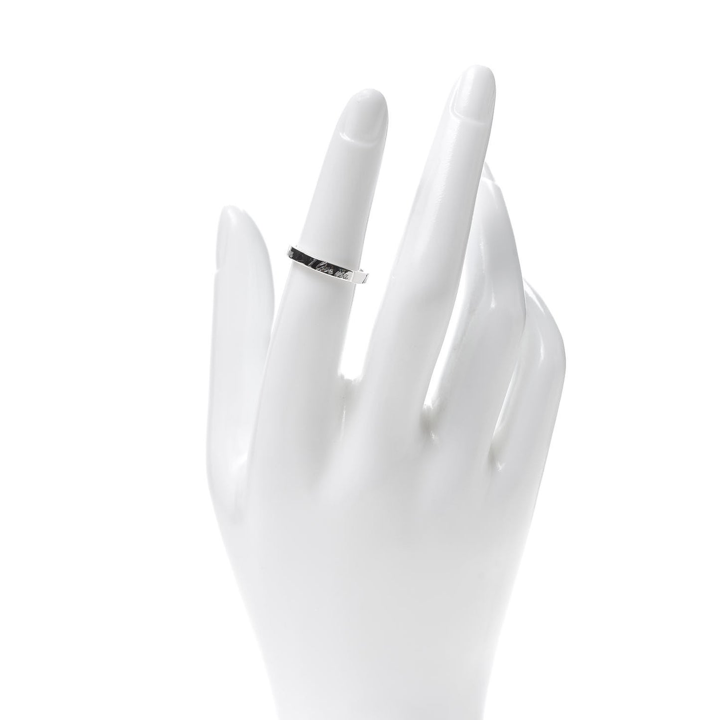 Sterling Silver I Love You Band Ring 50 5.5