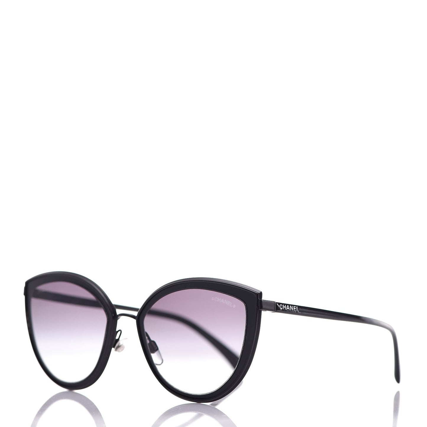 Cat Eye Sunglasses 4222 Black