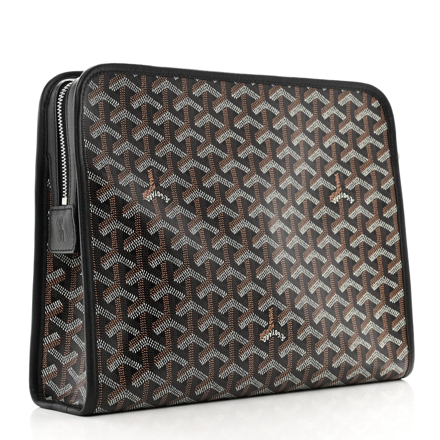 Goyardine Jouvence GM Toiletry Pouch Black
