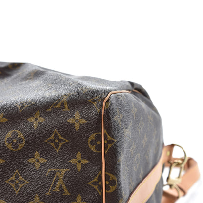 Louis Vuitton Monogram Keepall Bandouliere 55 15 of 16
