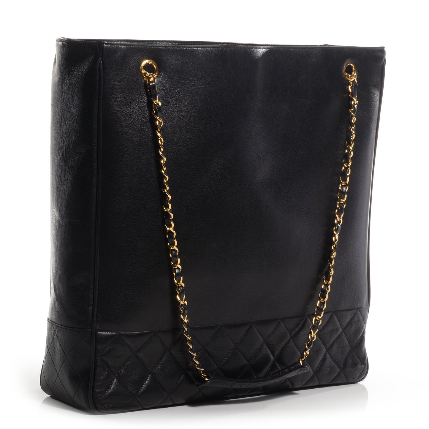 Lambskin Shoulder Bag Black