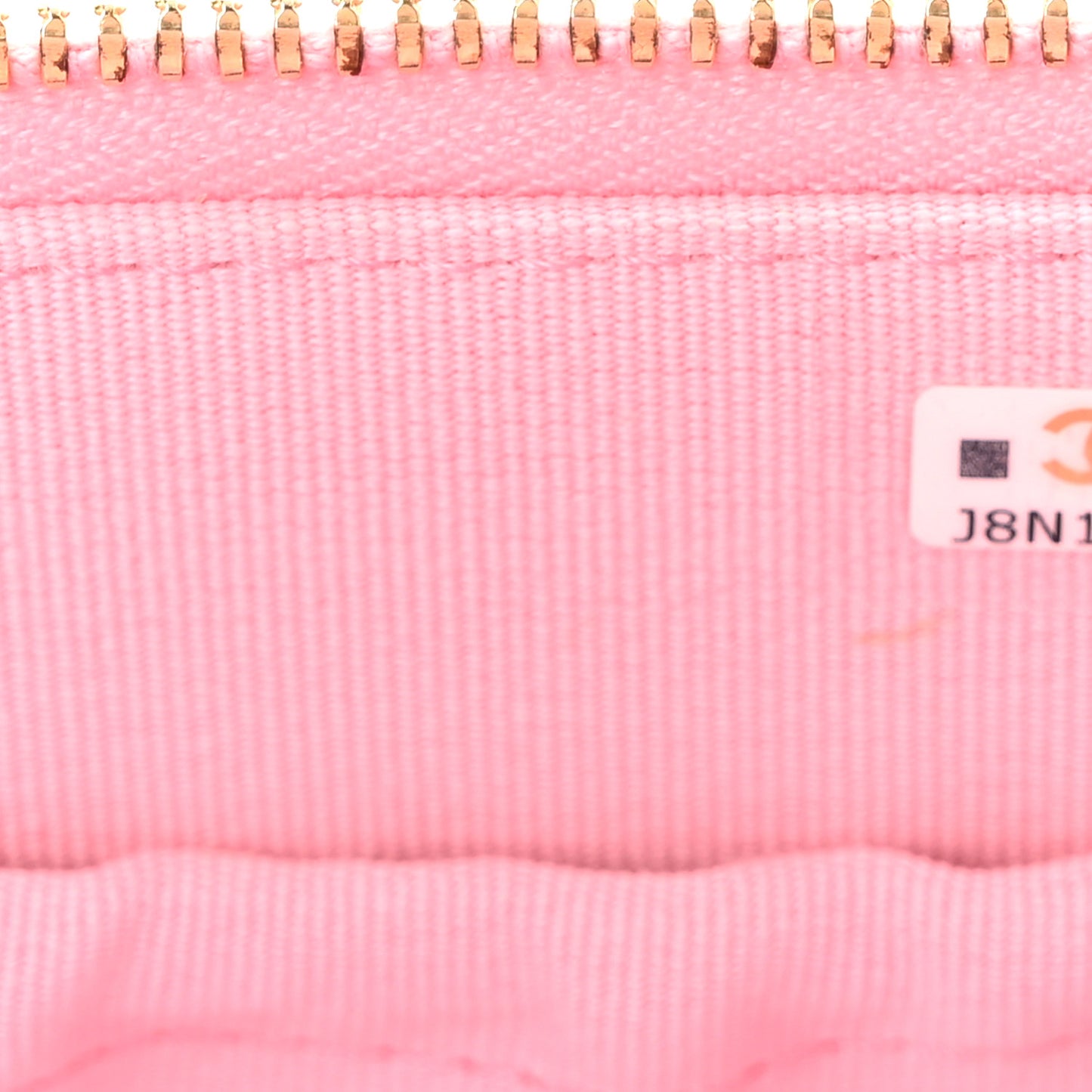 Lambskin Quilted Polly Pocket East West Top Vanity With Chain Pink