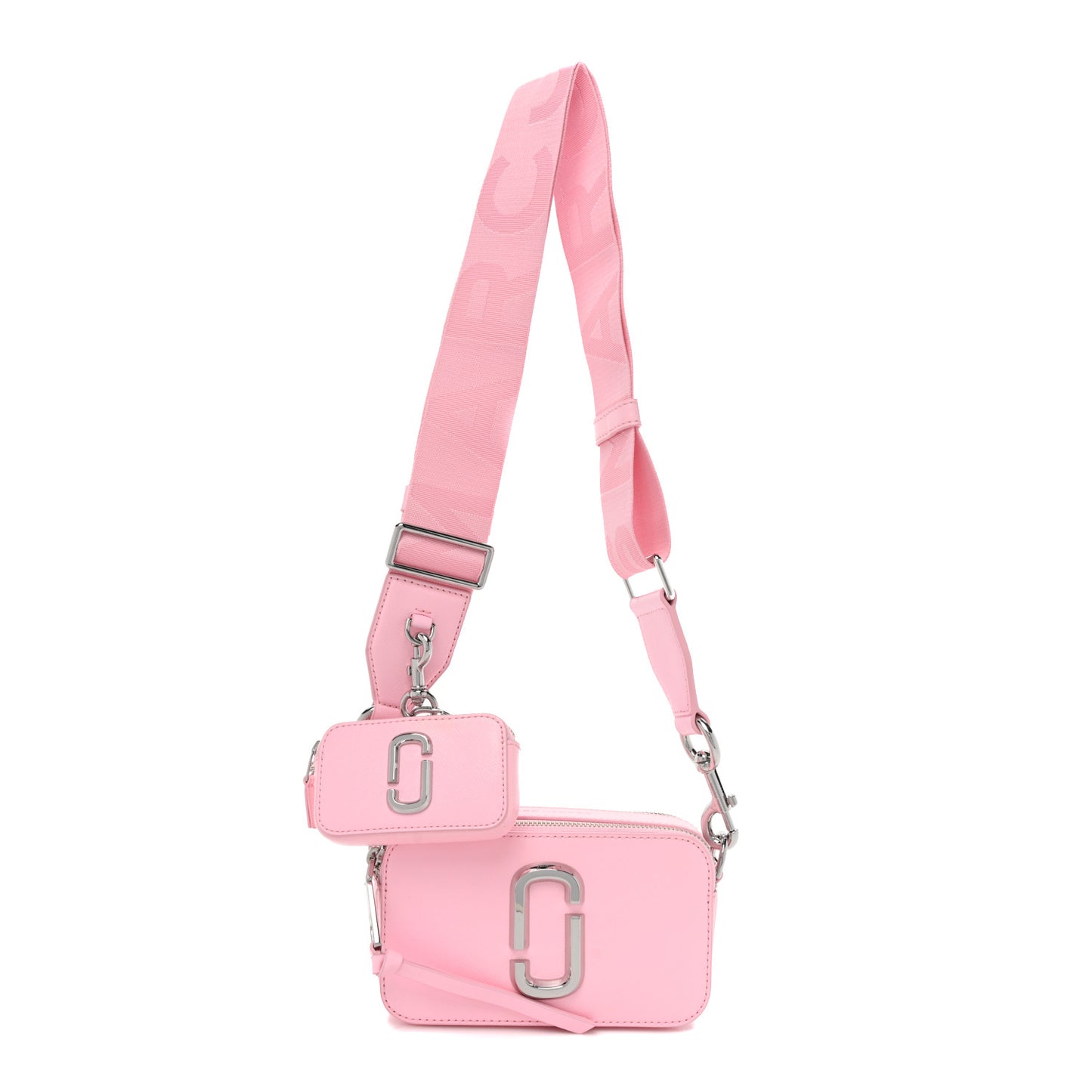 Saffiano Utility Snapshot Camera Bag Pink