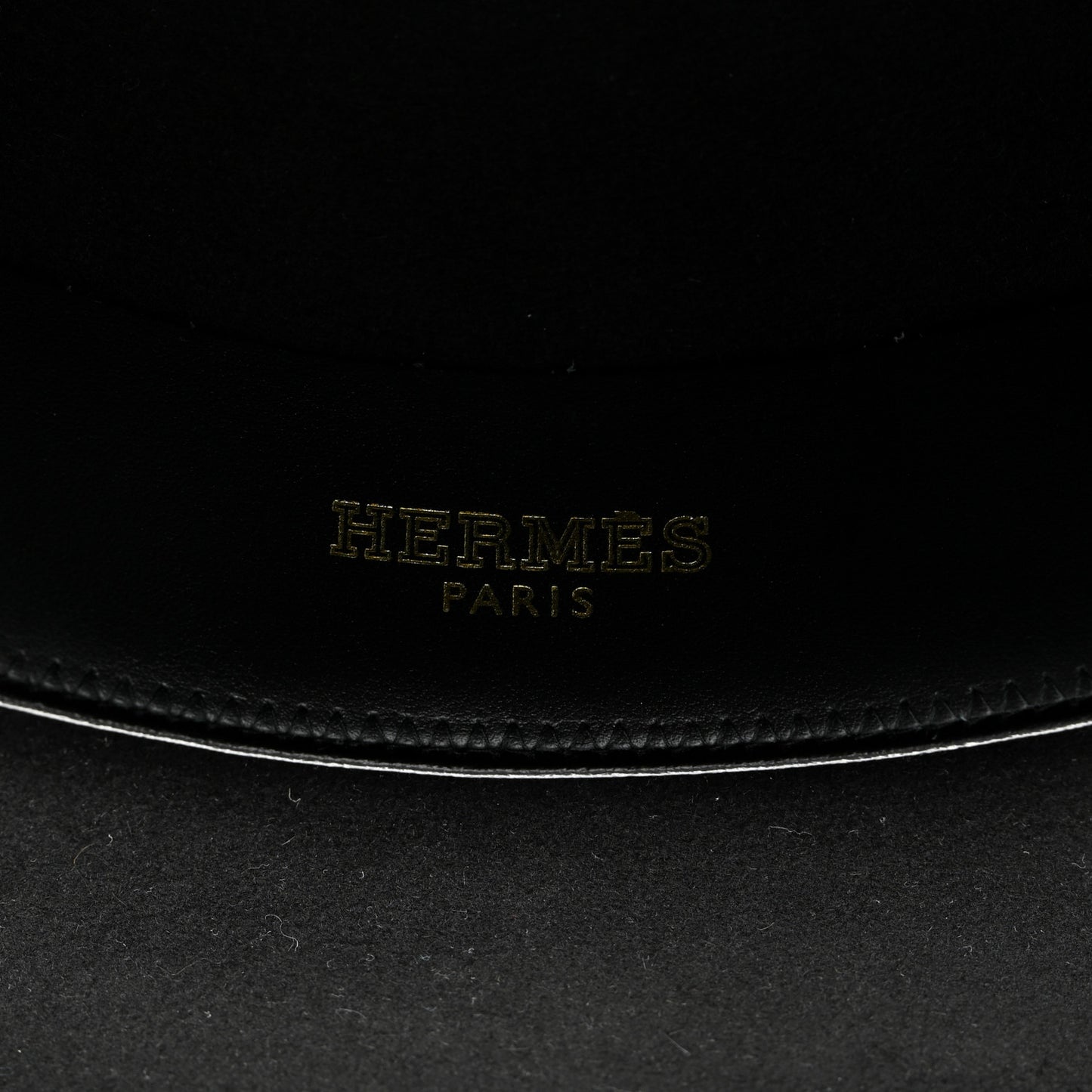 Beaver Felt Bruna Chaine d'Ancre Hat 58 Black