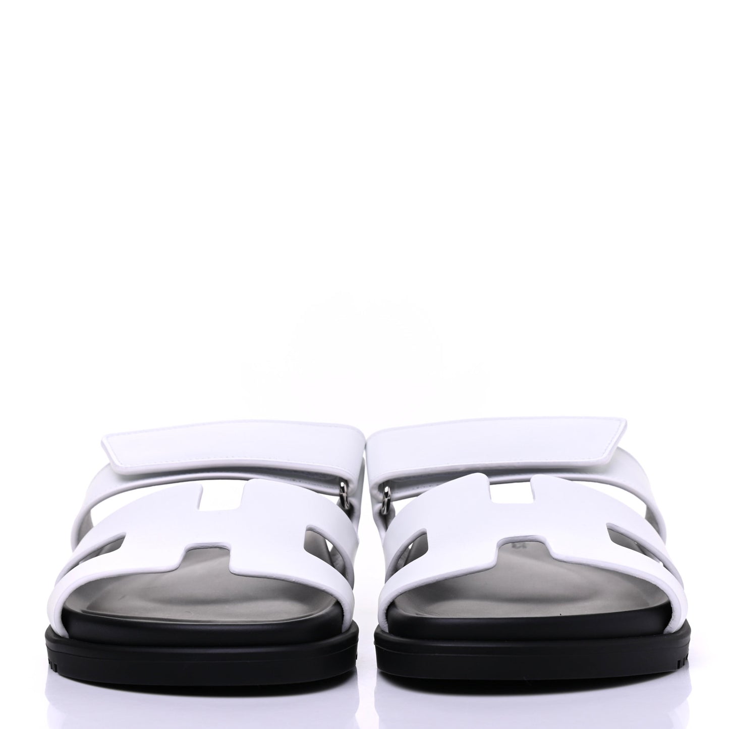 Calfskin Womens Chypre Sandals 36.5 White