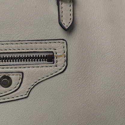 Balenciaga Veau Papier A4 Zip Around Tote Gray 23 of 32