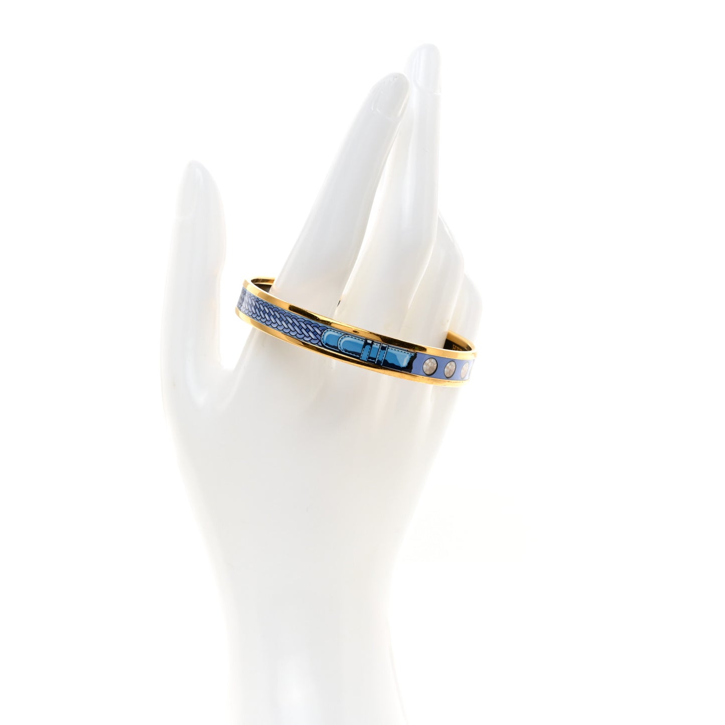 Enamel Printed Narrow Bracelet 65