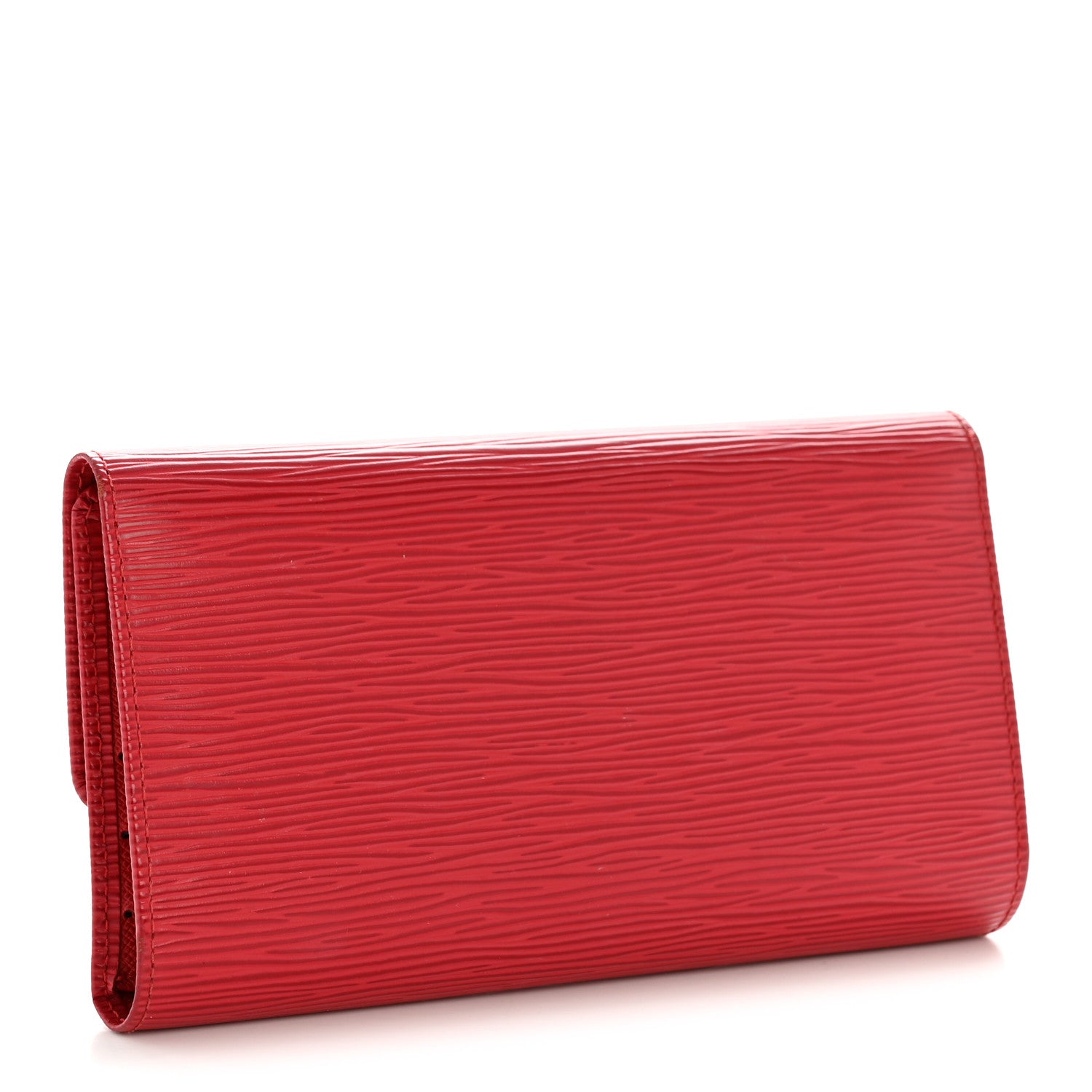 Louis Vuitton Epi Porte Tresor International Wallet Castillan Red 3 of 9