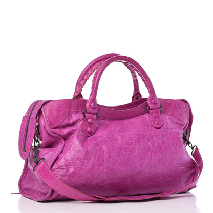 Balenciaga Agneau Classic Hardware City Magenta 4 of 10