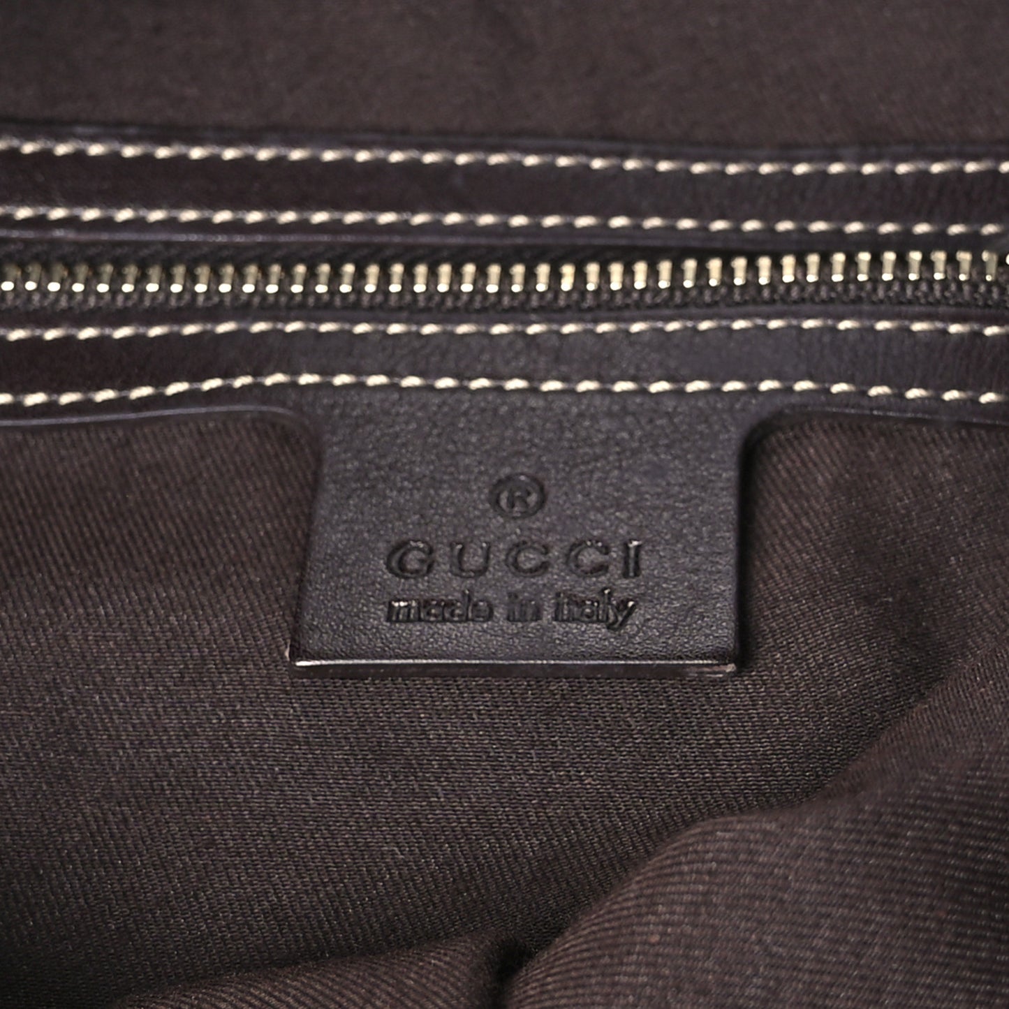 Monogram Medium Peggy Bamboo Top Handle Bag Dark Brown