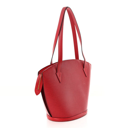 Louis Vuitton Epi Saint Jacques PM Castillan Red 3 of 14