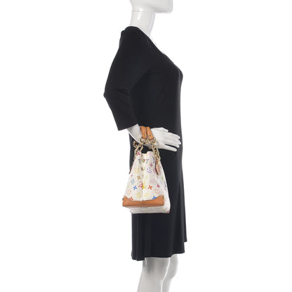 Louis Vuitton Monogram Multicolor Audra White 2 of 12