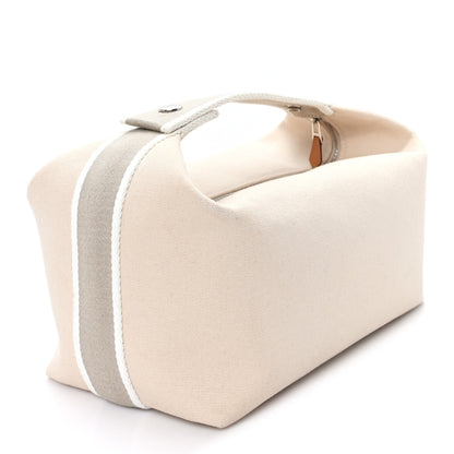 Hermes Canvas Large Bride-A-Brac Pouch Natural Natural 3 of 7