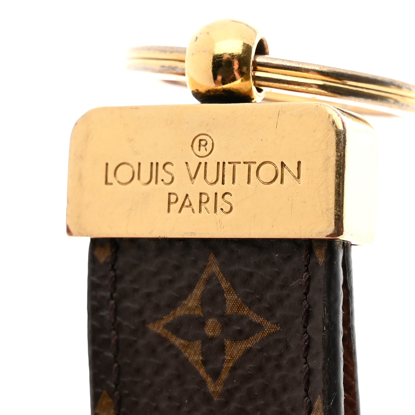 Monogram Dragonne Key Holder