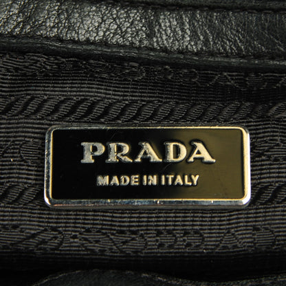 Prada Nappa Gaufre Shoulder Bag Nero Black 14 of 14