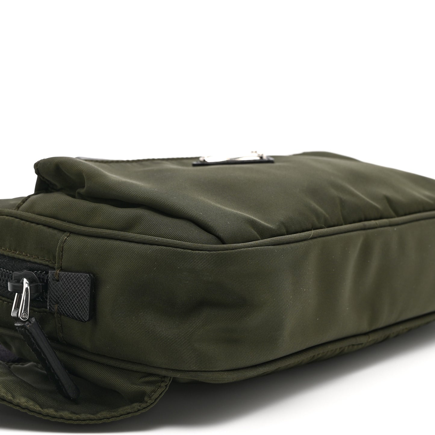Tessuto Nylon Belt Bag Khaki