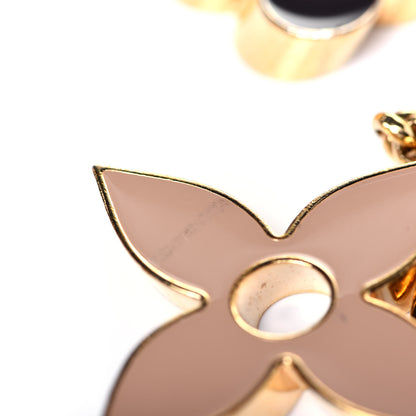 Louis Vuitton Fleur De Monogram Bag Charm Dore 7 of 7