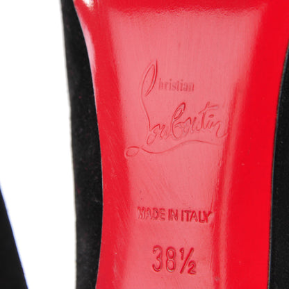 Christian Louboutin Suede So Kate 120 Pumps 38.5 Black 7 of 7