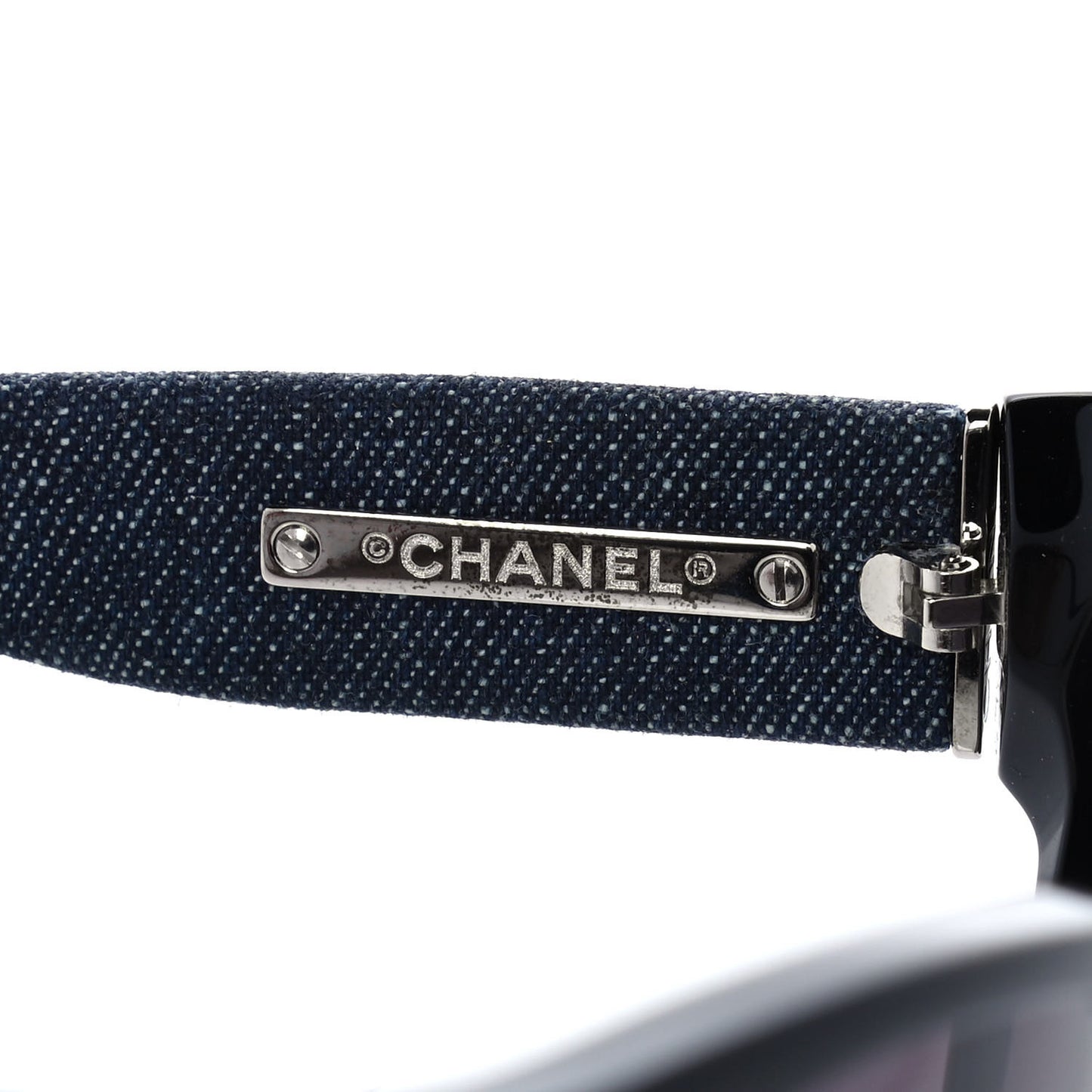 Acetate Denim CC Sunglasses 5162 Black Blue