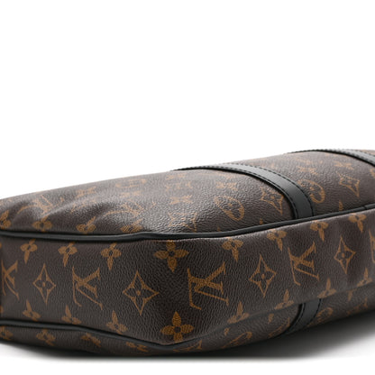 Louis Vuitton Monogram Macassar Porte-Documents Voyage PM 9 of 10