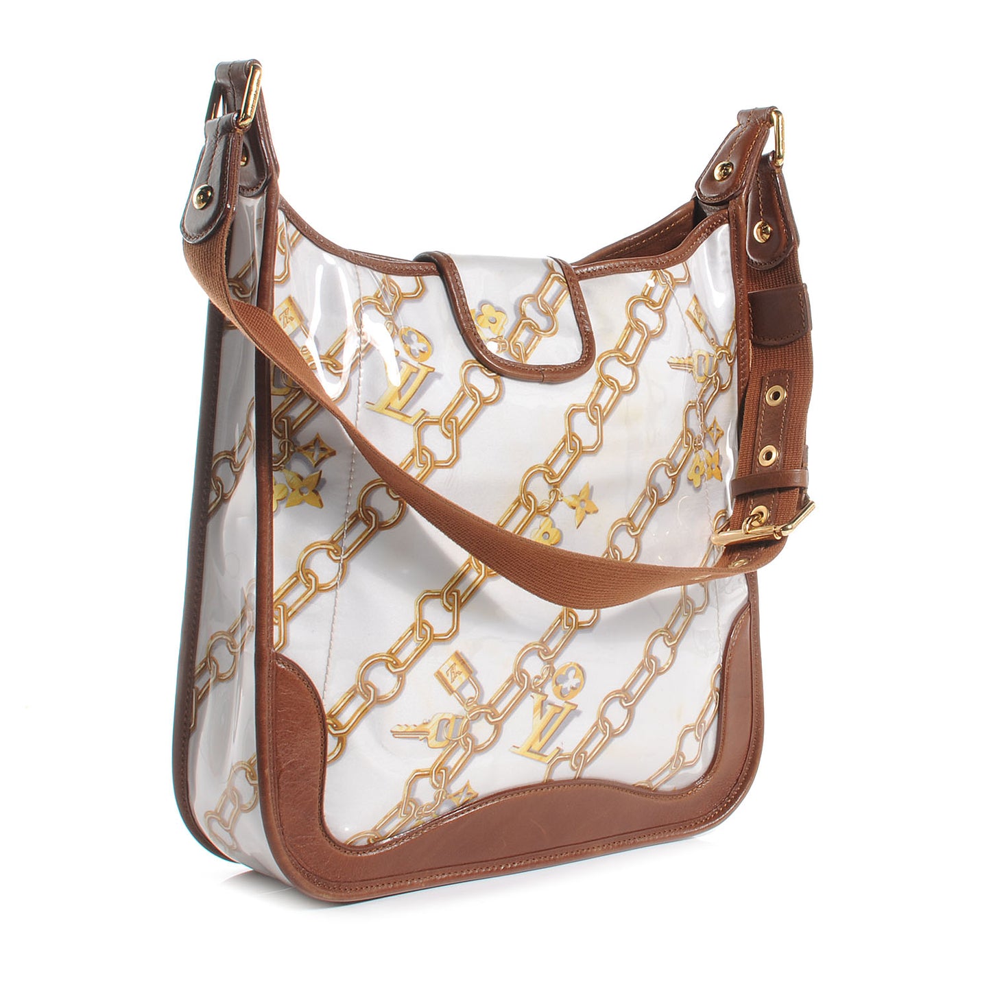 Monogram Charms Musette White