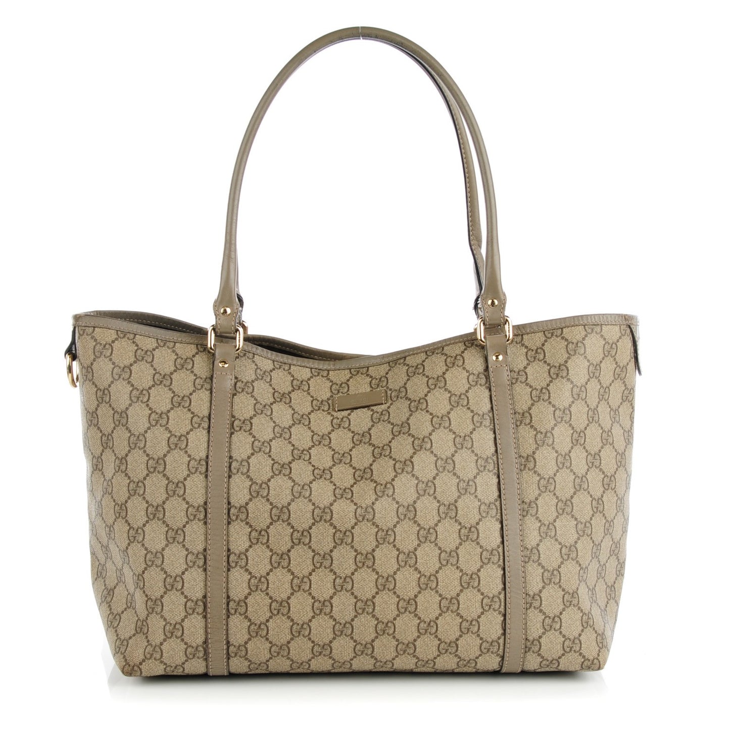 GG Plus Monogram Medium Joy Tote Grey