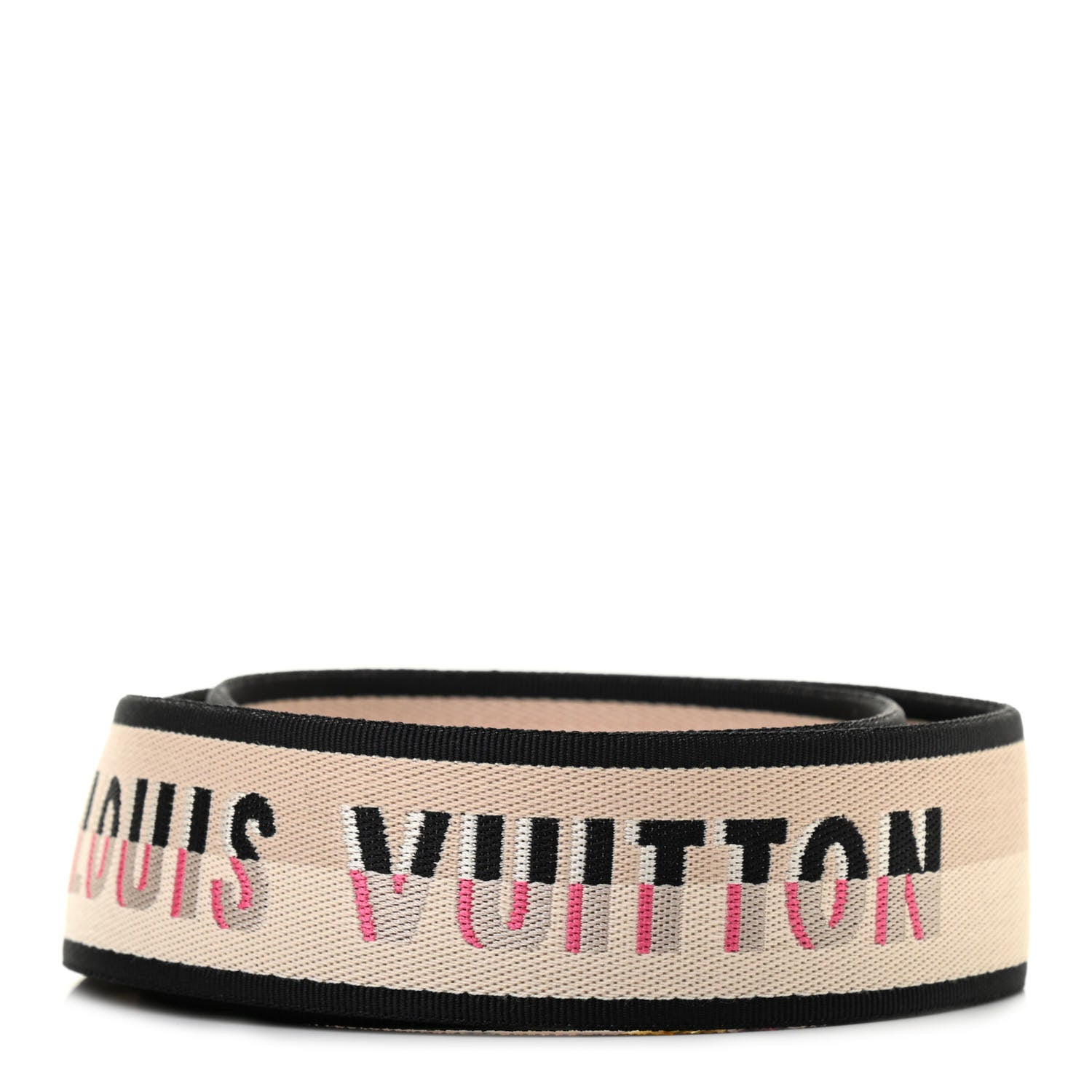 Louis Vuitton Jacquard Speedy Bandouliere 20 Shoulder Strap Black 2 of 4