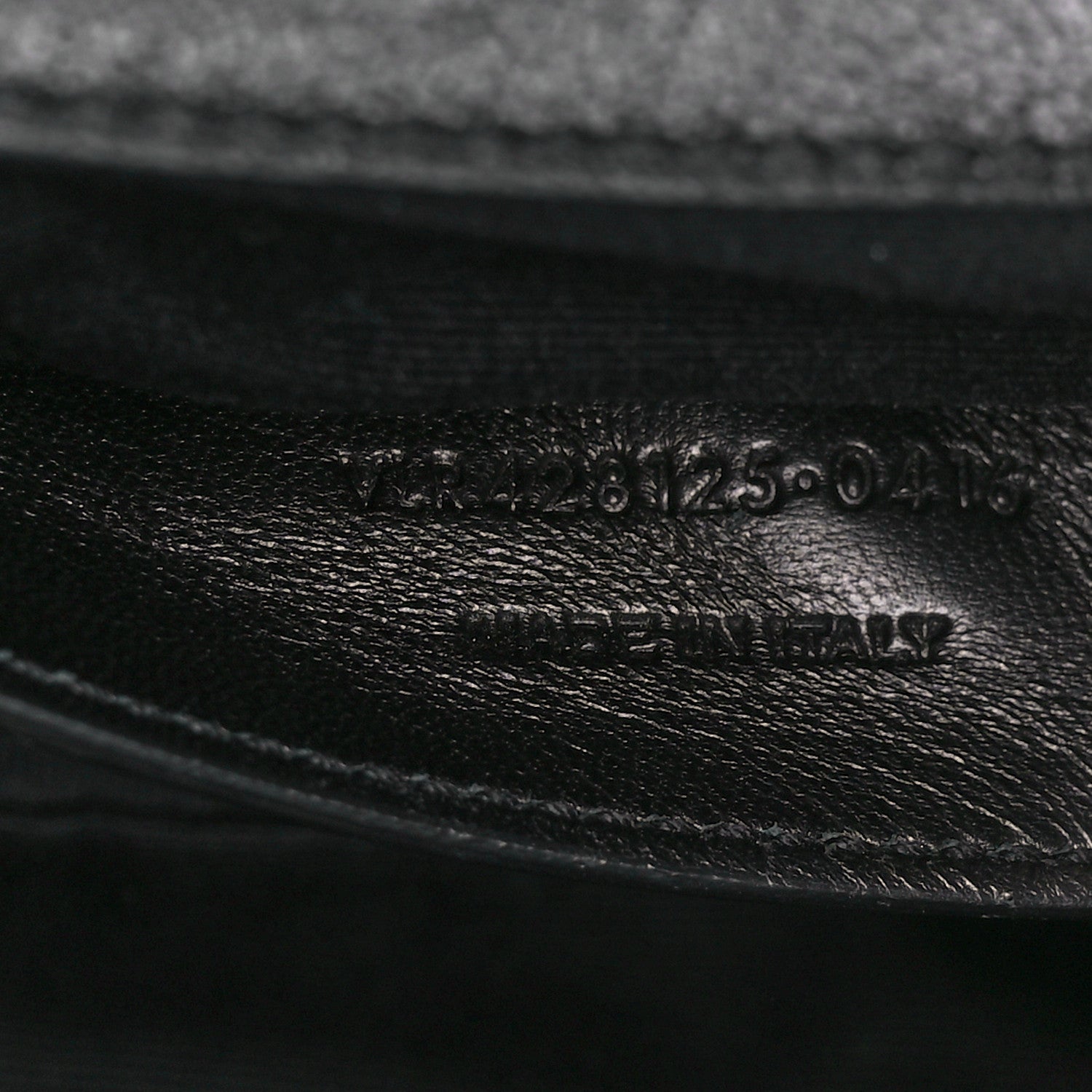 Saint Laurent Sheepskin Tri-Quilt Monogram Medium College Bag Black Black 8 of 12