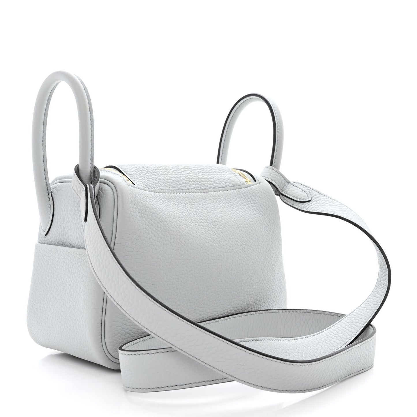 Taurillon Clemence Mini Lindy 20 Bleu Pale
