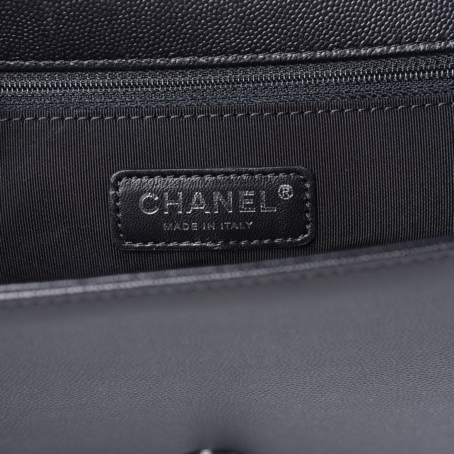 Chanel Caviar Quilted New Medium Boy Flap So Black 6 of 11