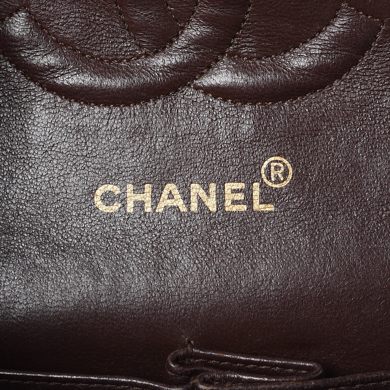 Chanel Lambskin Medium Double Flap Brown 7 of 17