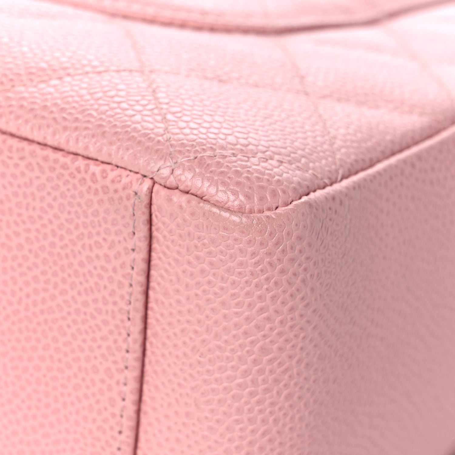 Chanel Caviar Quilted Petit Shopping Tote PST Pink 11 of 24