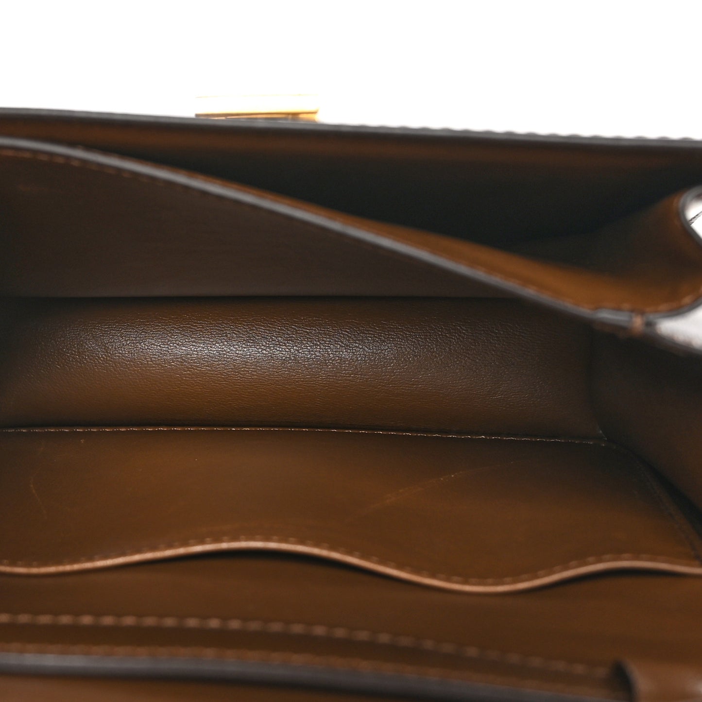 Box Calfskin Teen Classic Box Flap Bag Camel