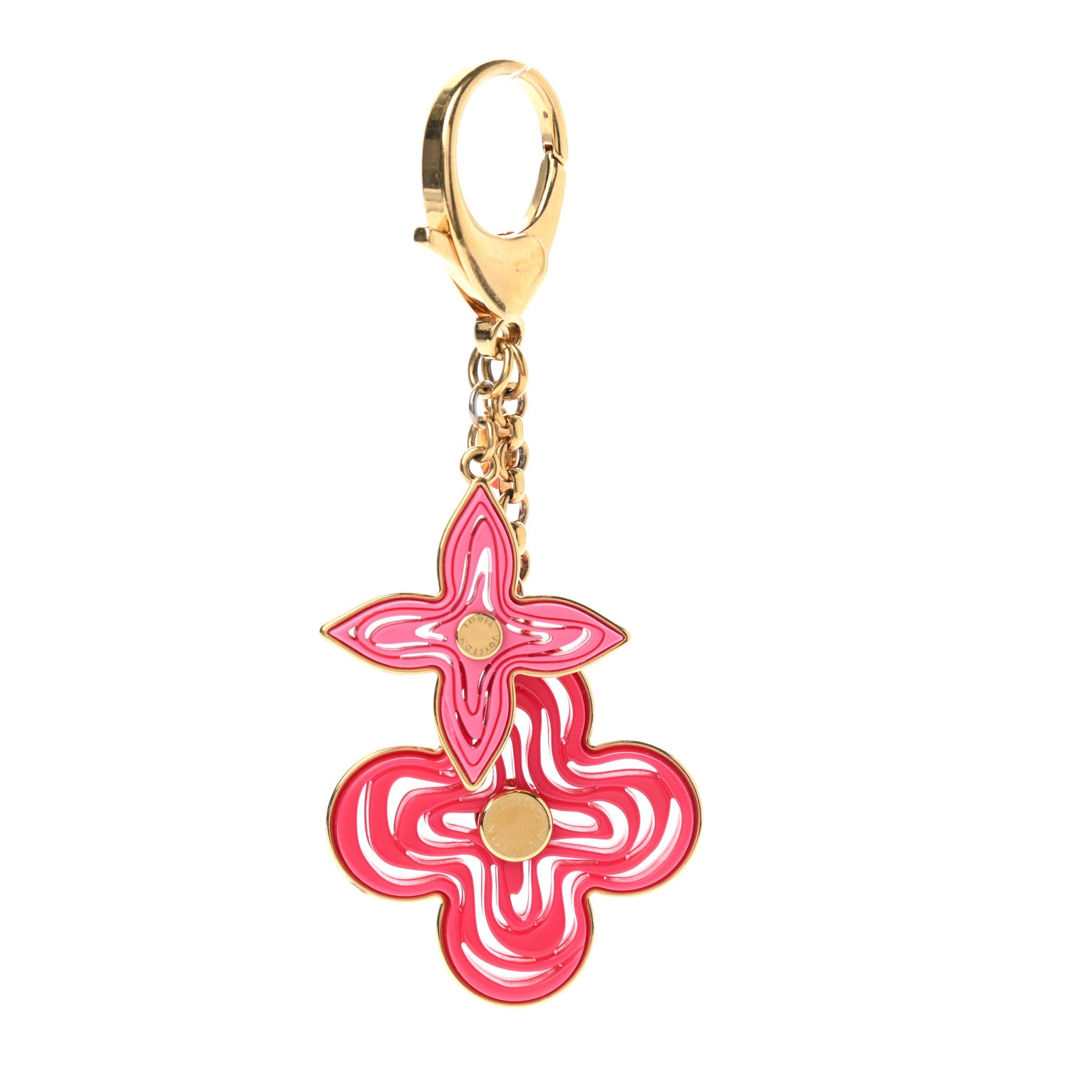 Louis Vuitton Resin Naif Bag Charm Pink 1 of 5
