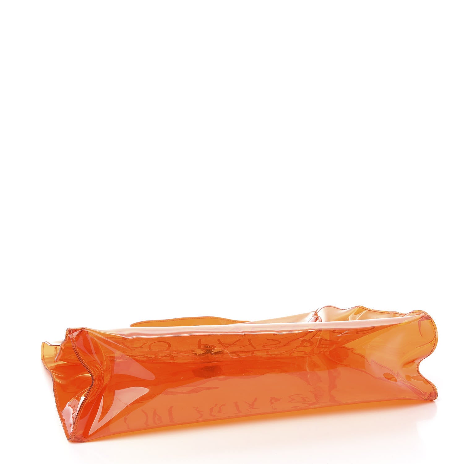 Hermes Vinyl Souvenir De L'Exposition Kelly Orange 4 of 10