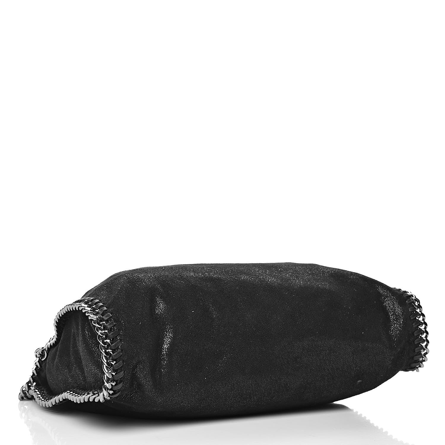 Stella McCartney Shaggy Deer Falabella Fold Over Tote Black 5 of 12