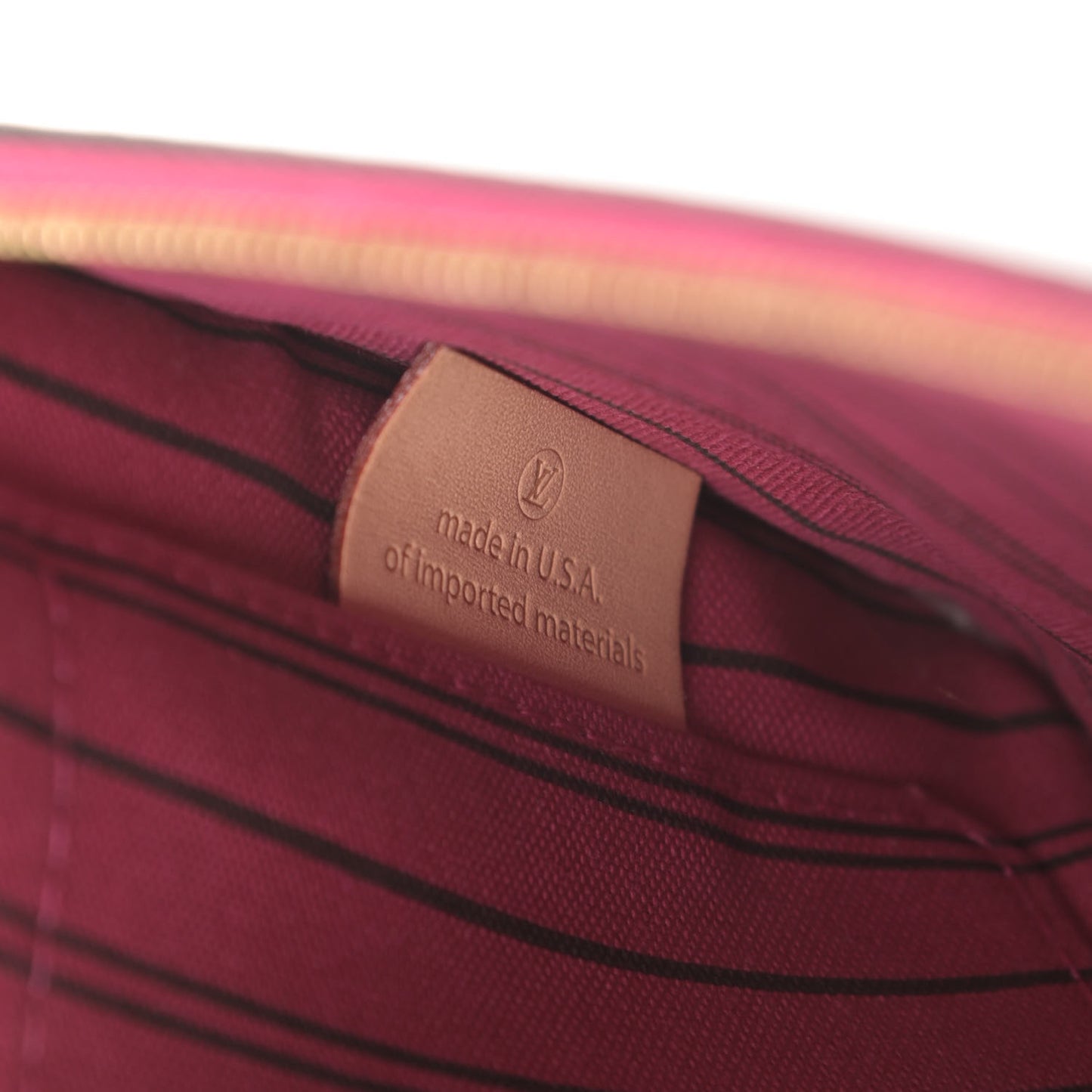 Monogram Neverfull MM GM Pochette Pivoine