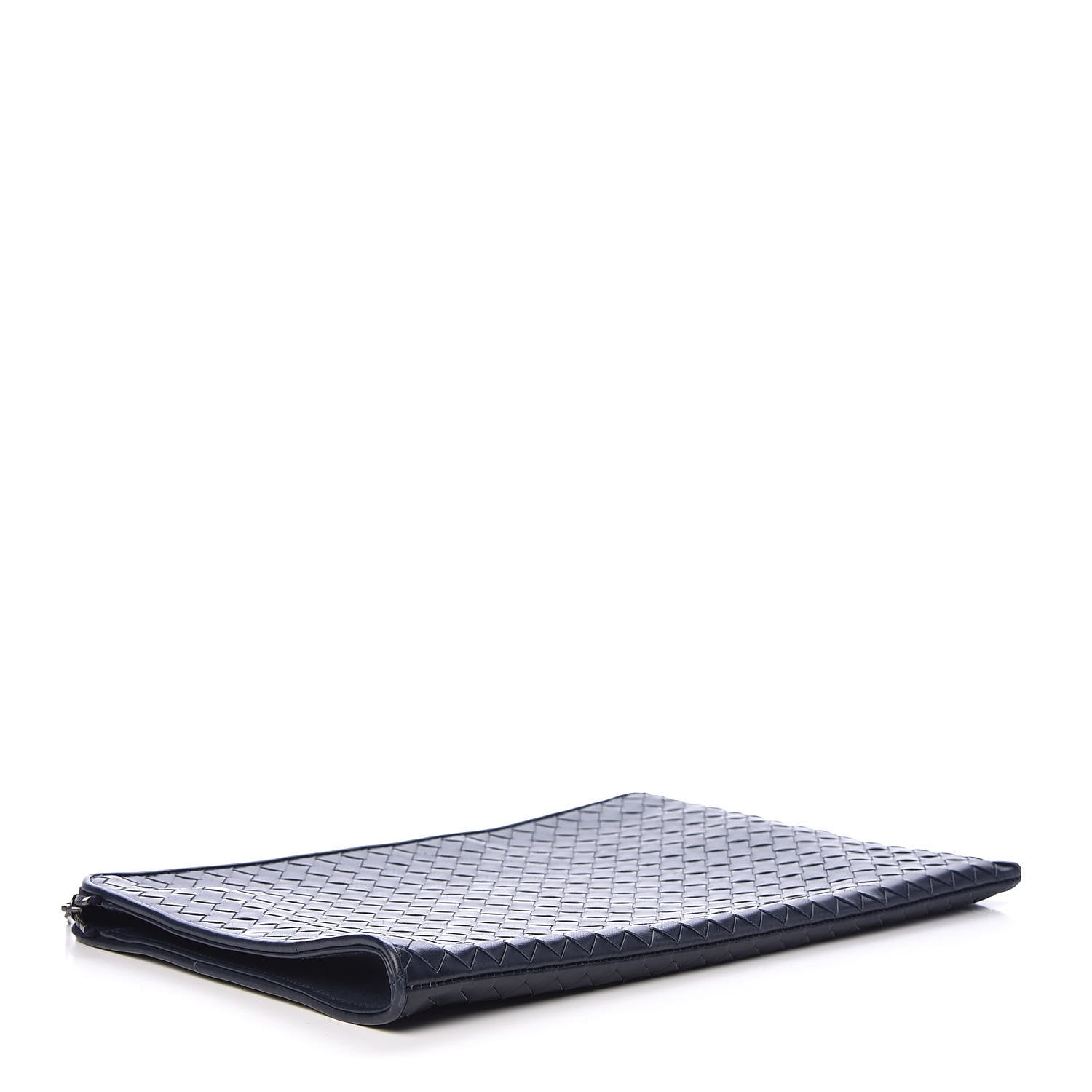 Bottega Veneta Calfskin Intrecciato Small Document Light Tourmaline 4 of 11