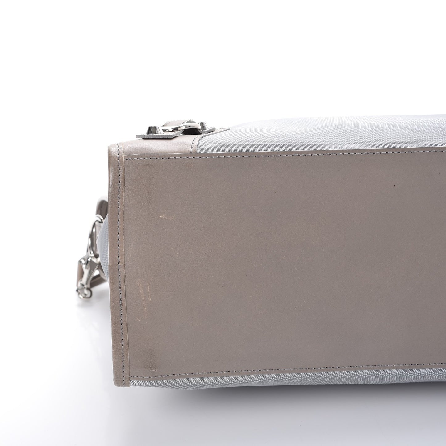Technical Mesh Vegetable Calfskin Classic Silver Hardware City Gris Ardoise Gris Pyrite