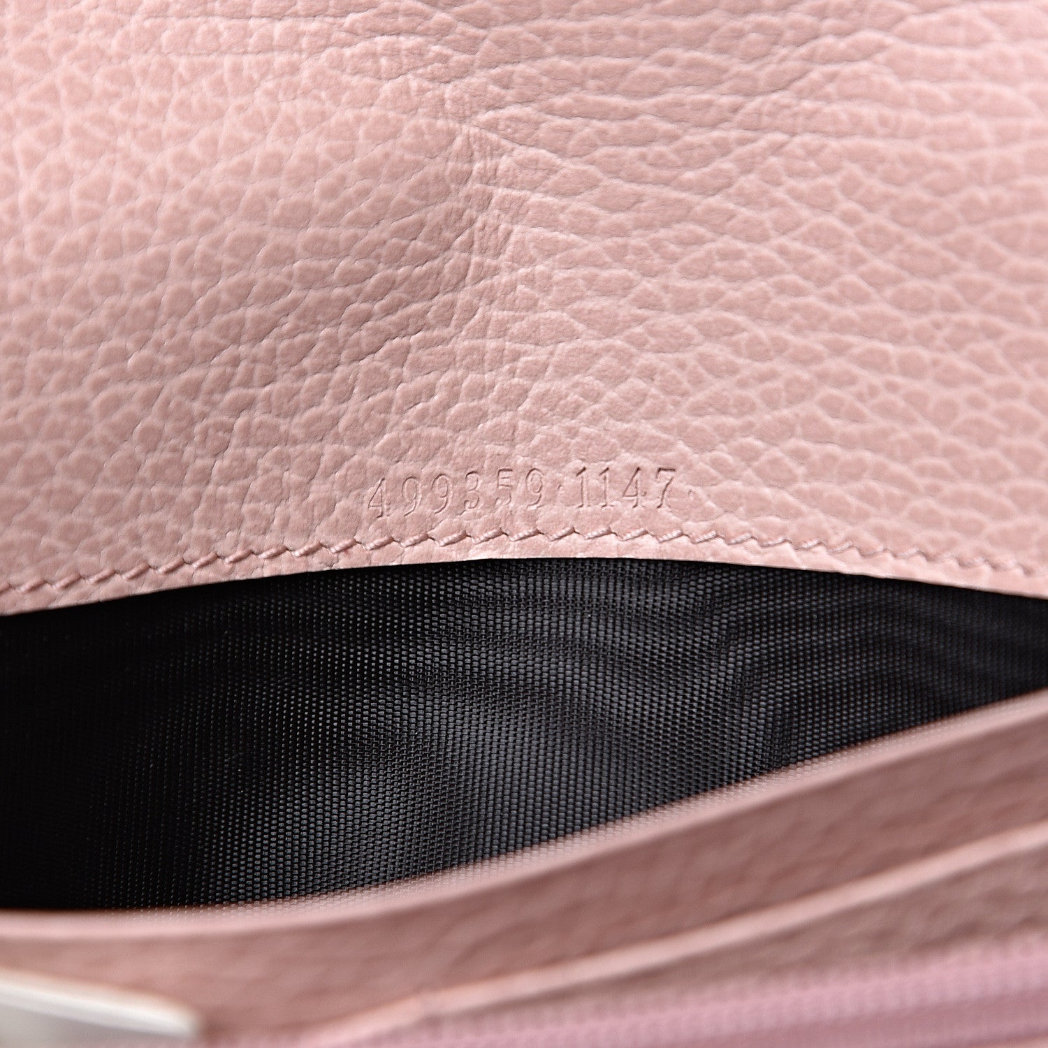 Gucci Dollar Calfskin Garden Continental Wallet Perfect Pink 6 of 8