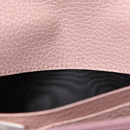 Gucci Dollar Calfskin Garden Continental Wallet Perfect Pink 6 of 8