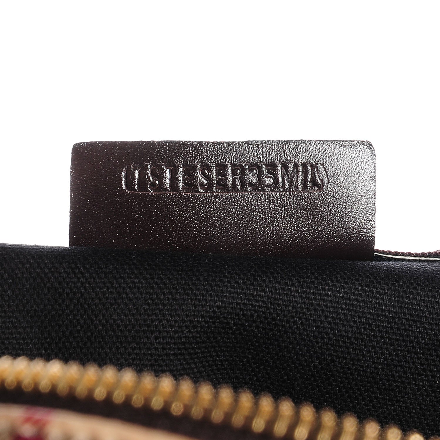 Burberry Haymarket Check Duffle Bag Dark Brown 8 of 8