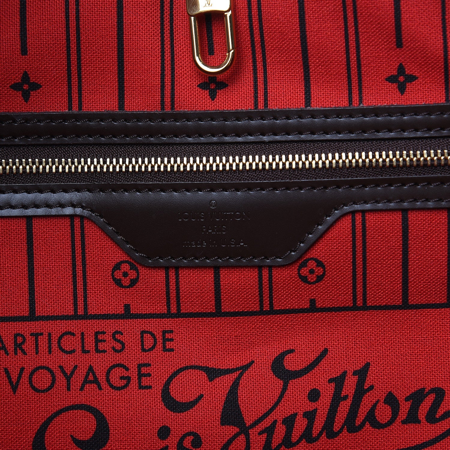 Louis Vuitton Damier Ebene Neverfull GM 6 of 17