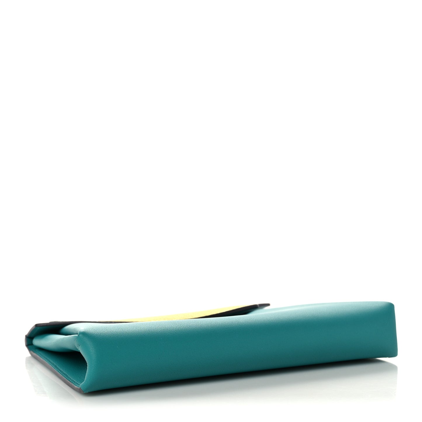 Swift Chevre Mysore Hermail Tutti Frutti Lemon Wallet Bleu Paon Lime Canopee